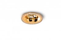 24H! AZZARDO dekoracyjne oczko złote ADAMO MIDST DIAMOND